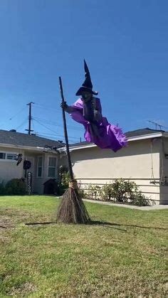 Witch in mid air at 12ft